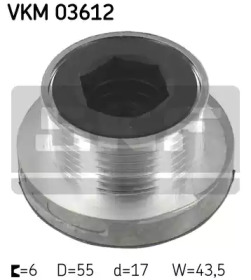 Механизм свободного хода SKF VKM 03612